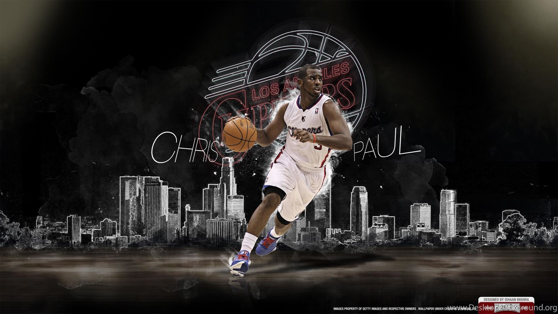 Chris Paul Cp3 Clippers Wallpaper Desktop Background