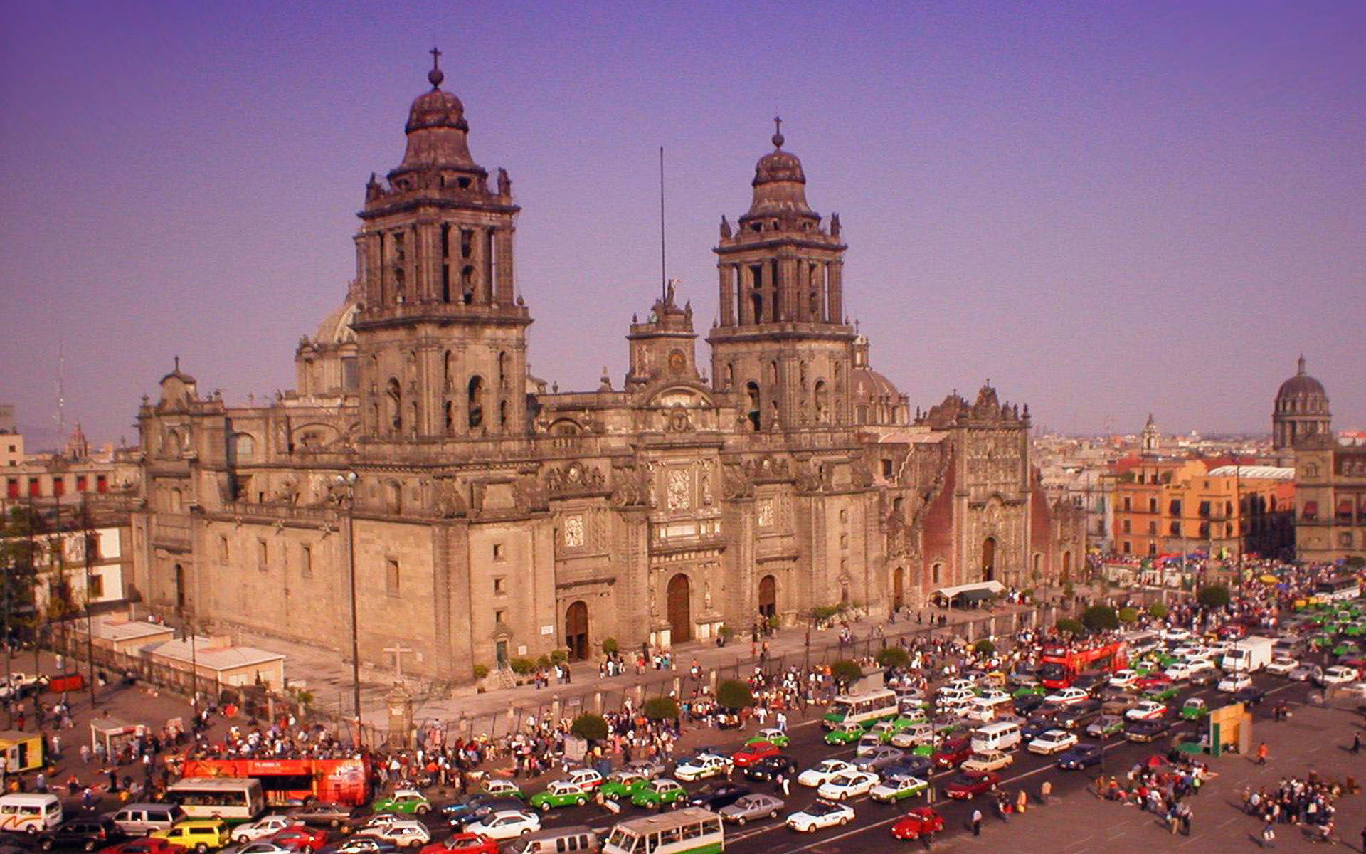 Mexico City Cathedral Wallpaper
