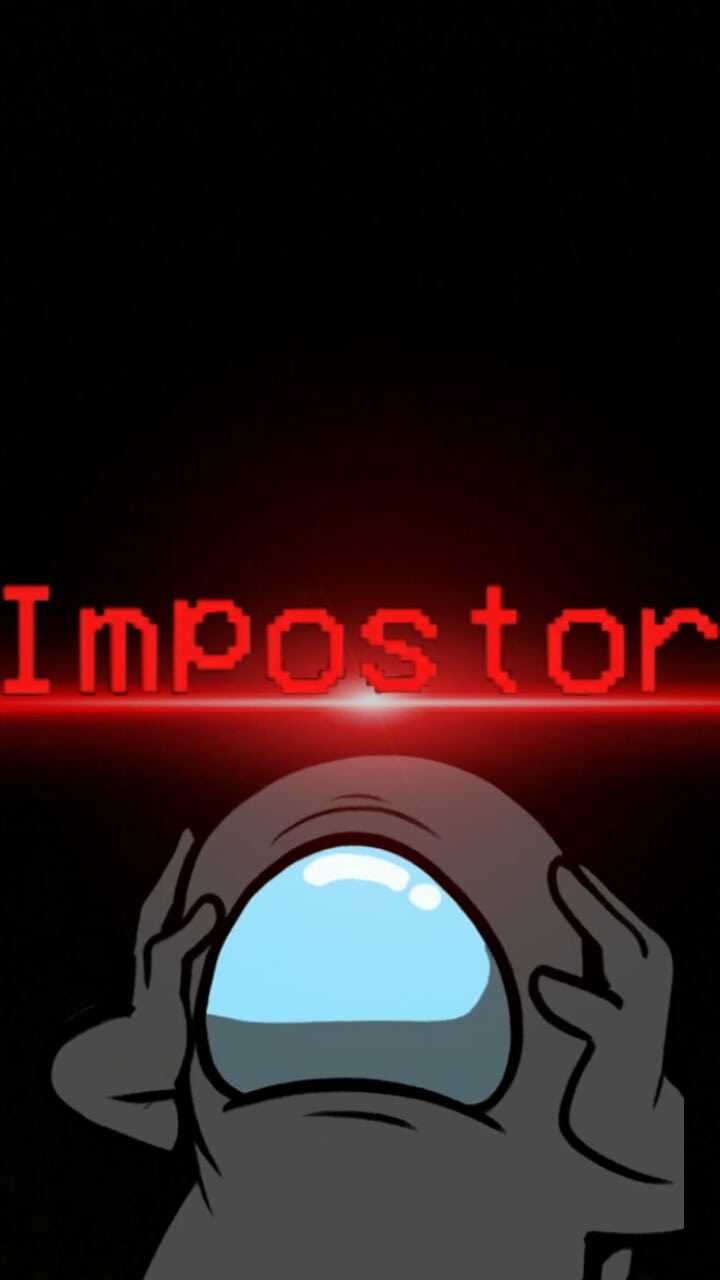 Among Us Impostor Wallpaper