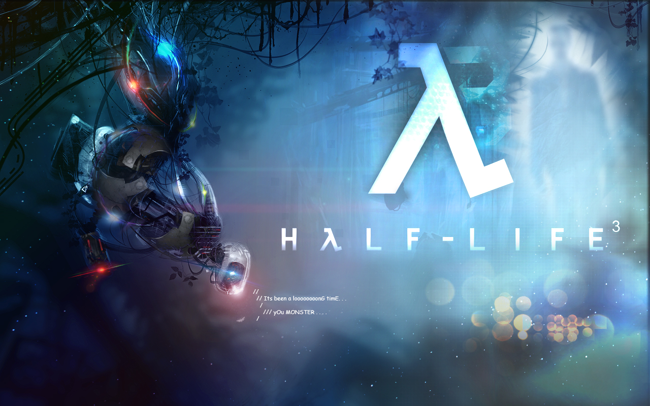 Half Life Wallpaper Which Is Under The