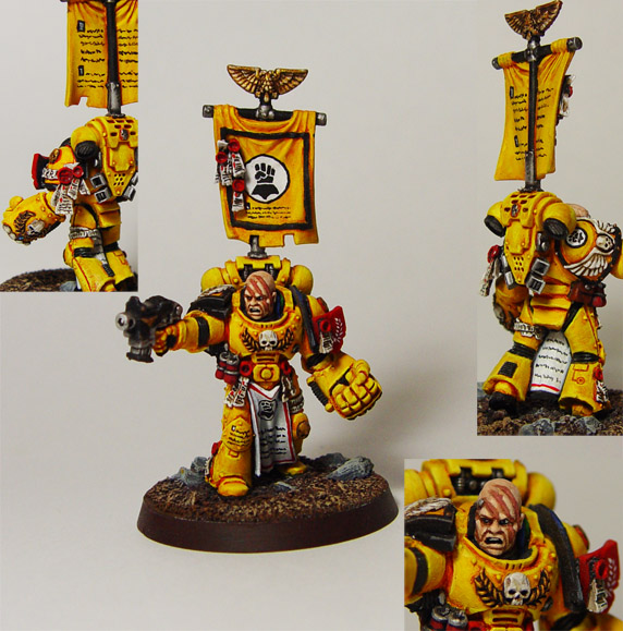 Imperial Fist Veteran Sergeant by cyphercodicer2 on