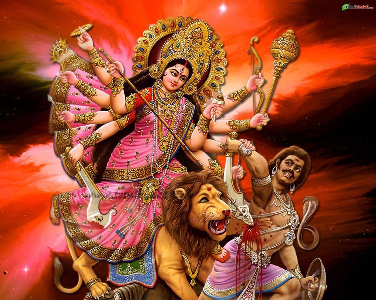 Durga Mata Ke Wallpaper Free Download