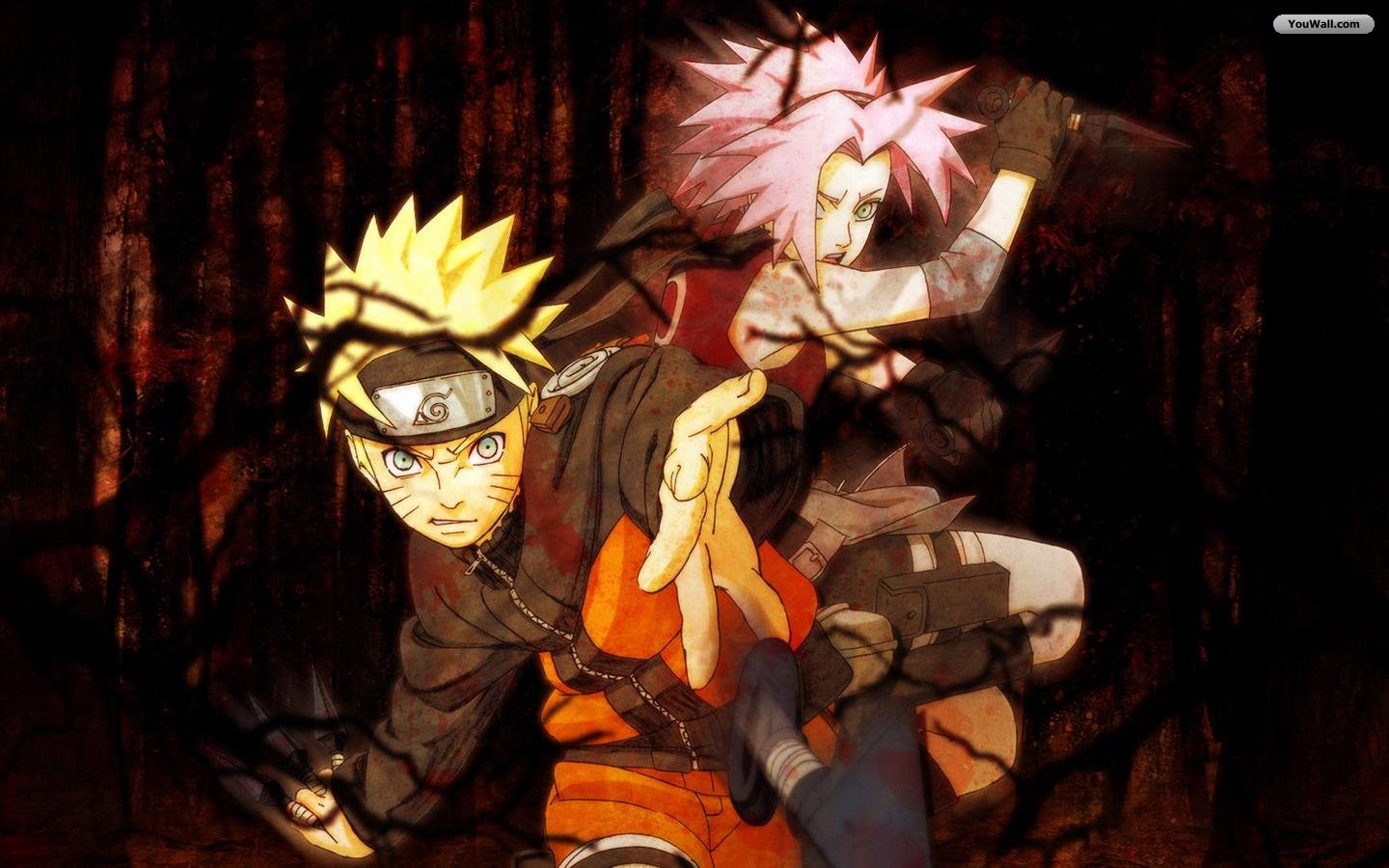 Youwall Naruto And Sakura Wallpaper