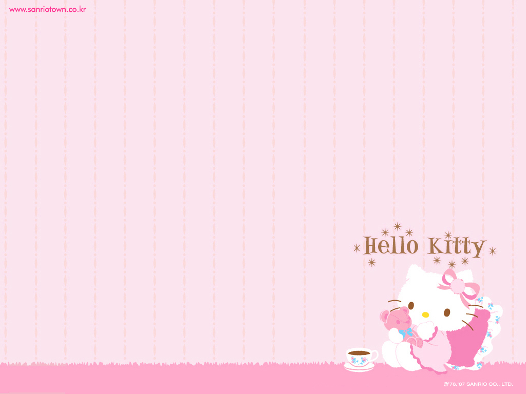 Free Download Hello Kitty Images Hello Kitty Wallpaper Hd Wallpaper And 1024x768 For Your Desktop Mobile Tablet Explore 75 Hello Kitty Pink Wallpaper Hello Kitty Desktop Wallpaper Black Hello