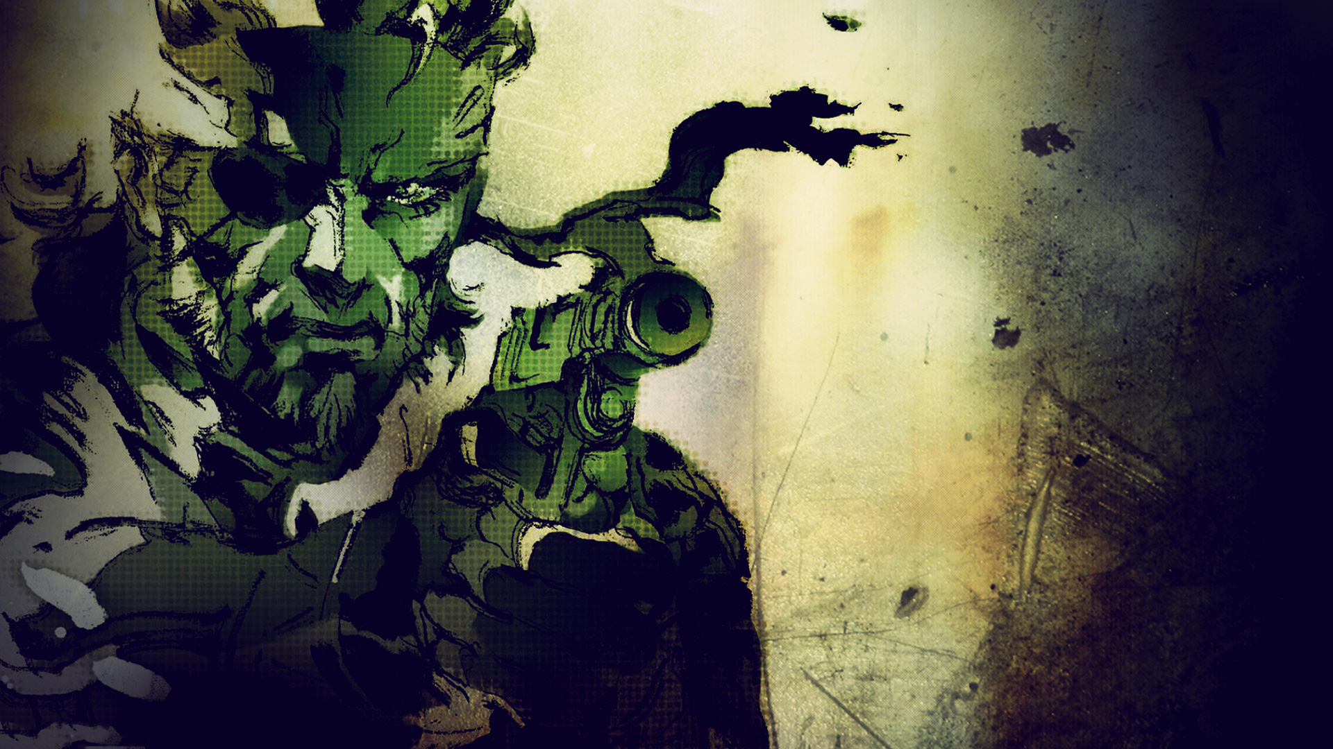 Metal Gear Solid Snake Puter Wallpaper Desktop Background