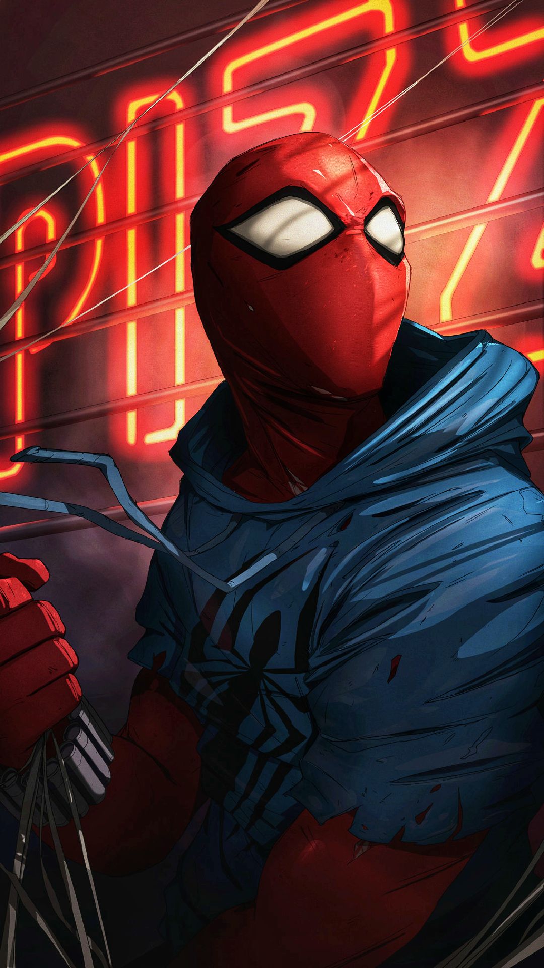 Scarlet Spider Wallpaper