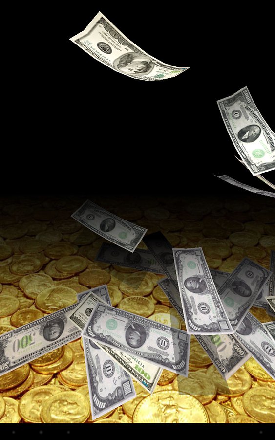Falling Money 3d Wallpaper Android Apps And Tests Androidpit