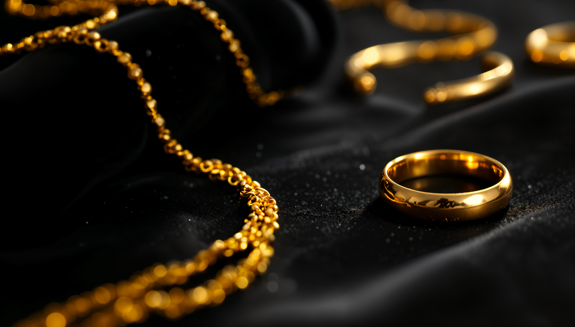 Gold Chain Wallpaper