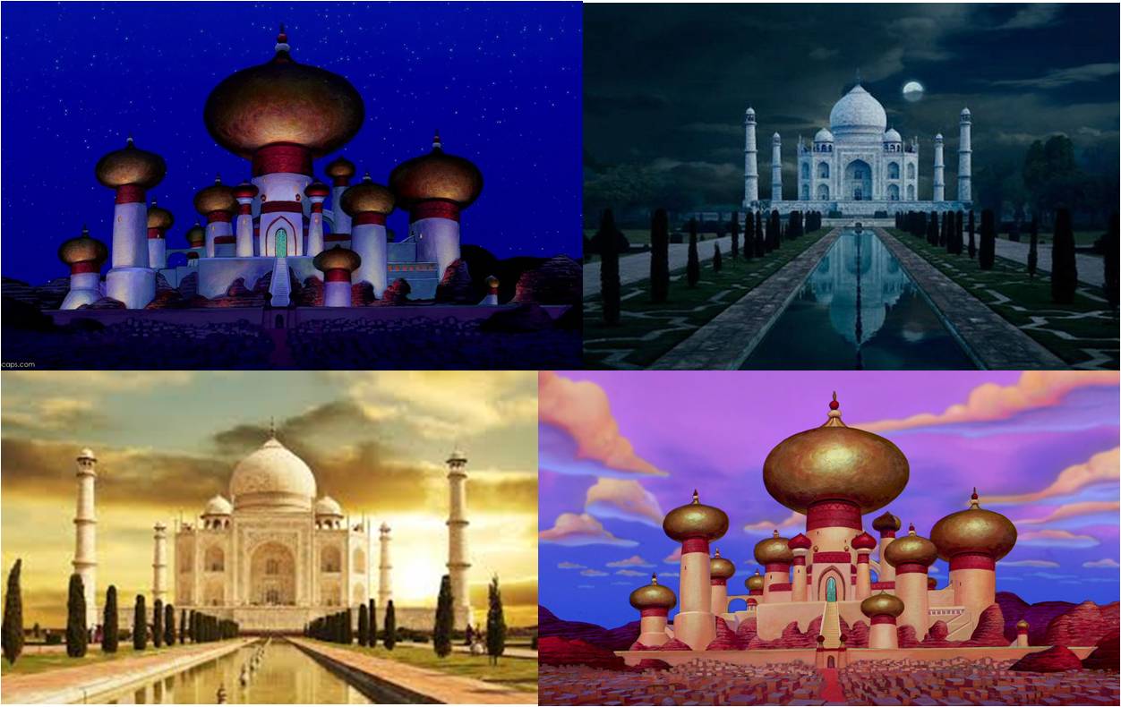 Agrabah S Palace Inspired From Taj Mahal Disney Princess