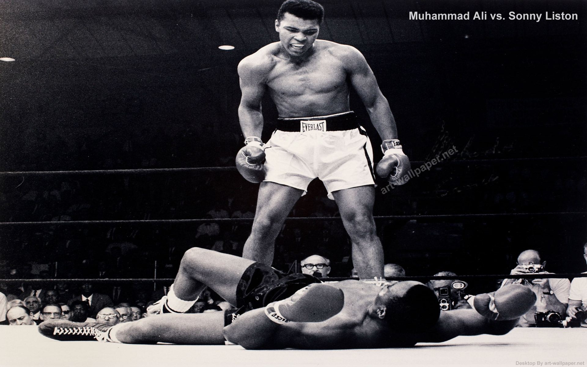 Muhammad Ali Full HD Desktop Wallpaper Short