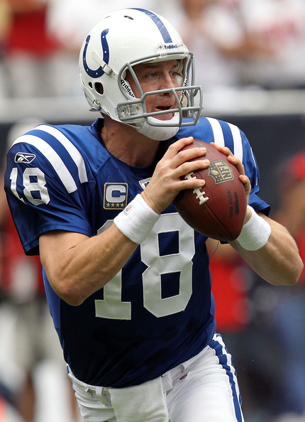 Manning Quarterback Peyton Of The Indianapolis Colts
