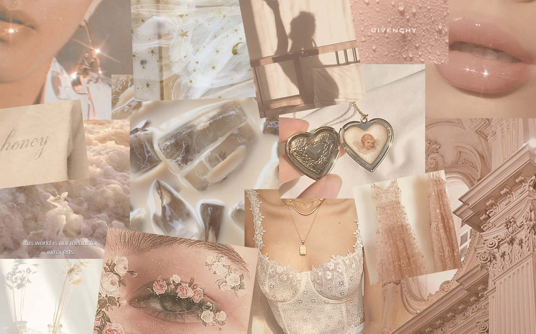 Neutral Aesthetic Desktop Wallpaper
