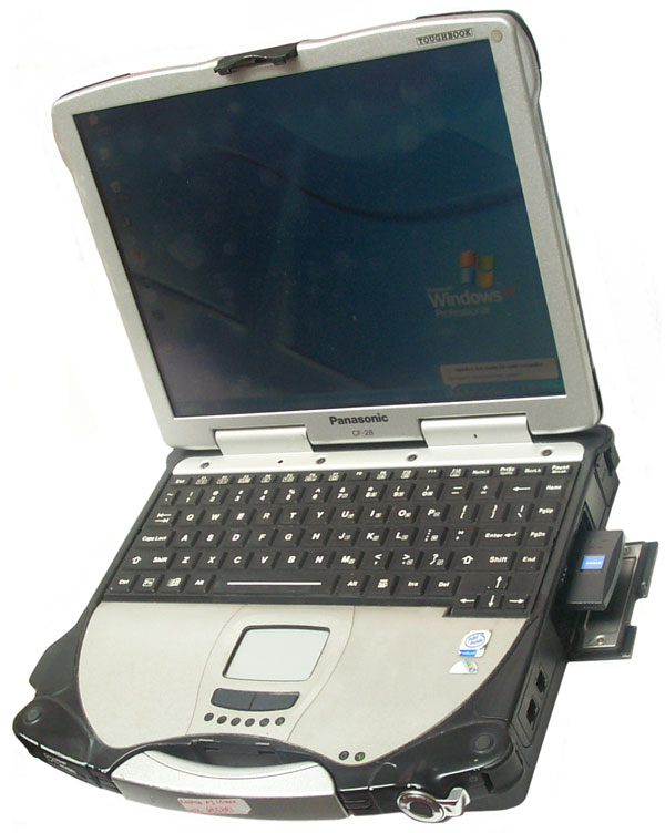 Shown With The Pcmcia 11g Wireless Card Operating