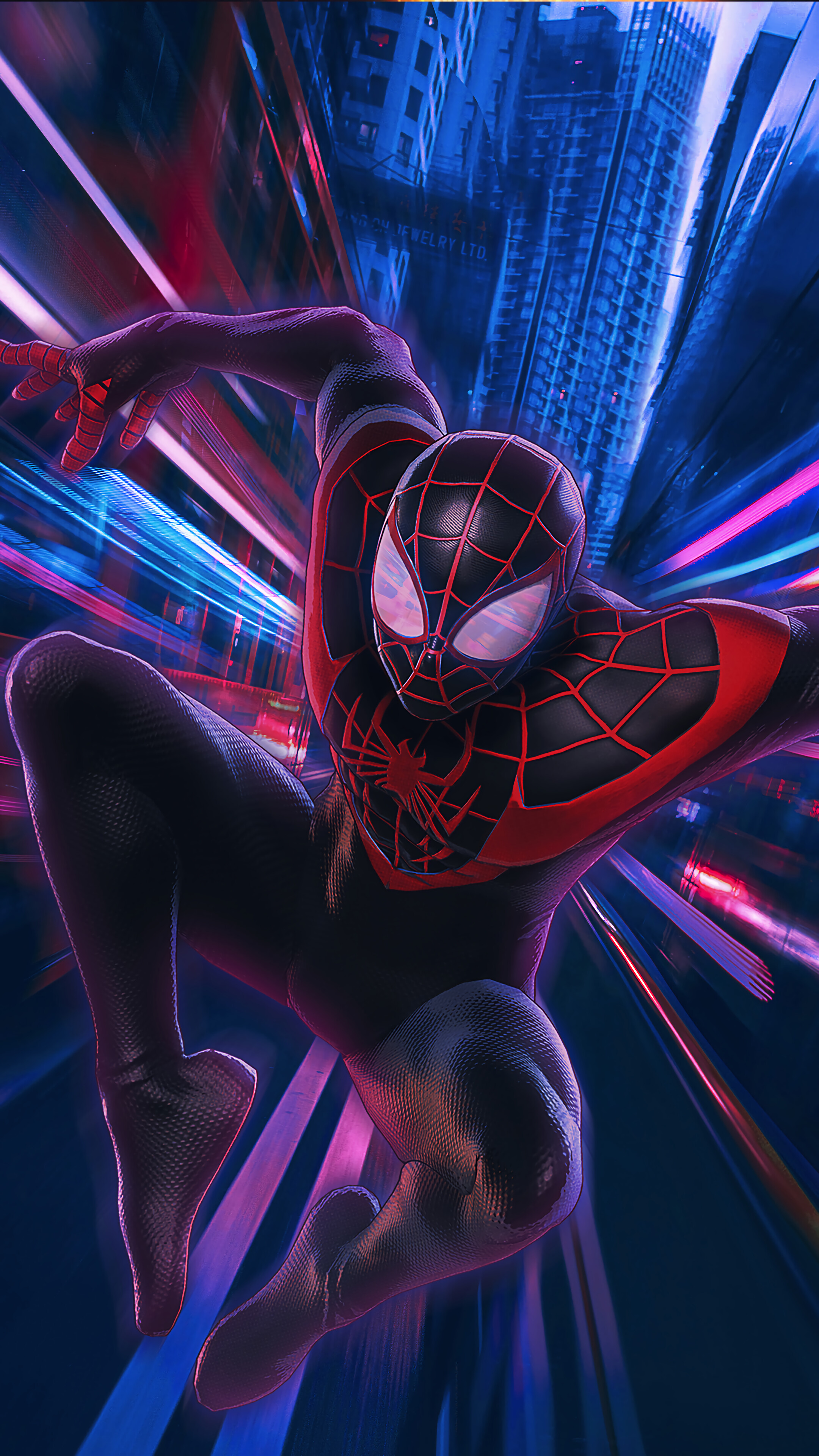 Miles Morales Spider Man HD 4k Wallpaper