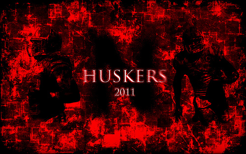 Huskers Wallpaper A Grungy I Created For Th