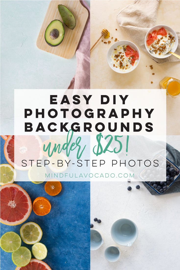 Easy Diy Food Photography Background In Under Mindful