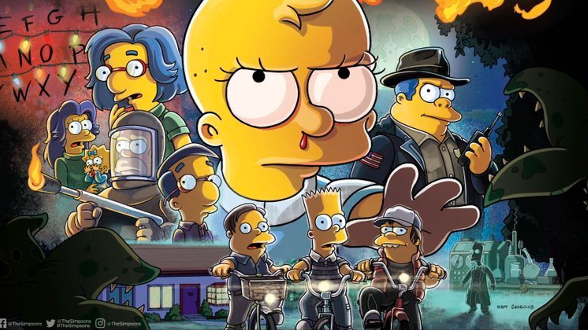 Poster For The Simpsons Treehouse Of Horror Xxx Teases Stranger