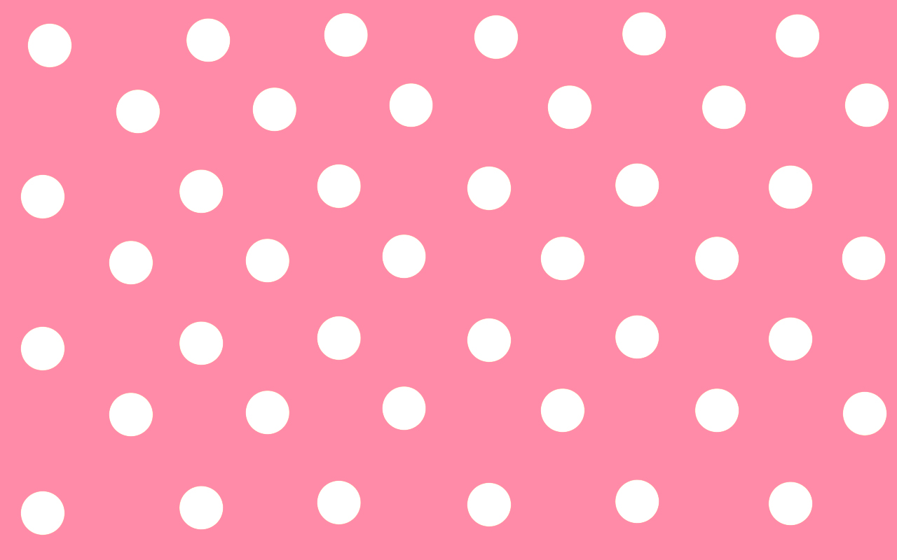 Pink Polka Dot Background Wallpaper For