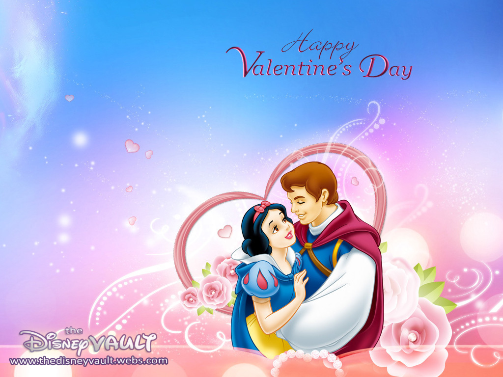 Snow White Valentine S Day Wallpaper Disney