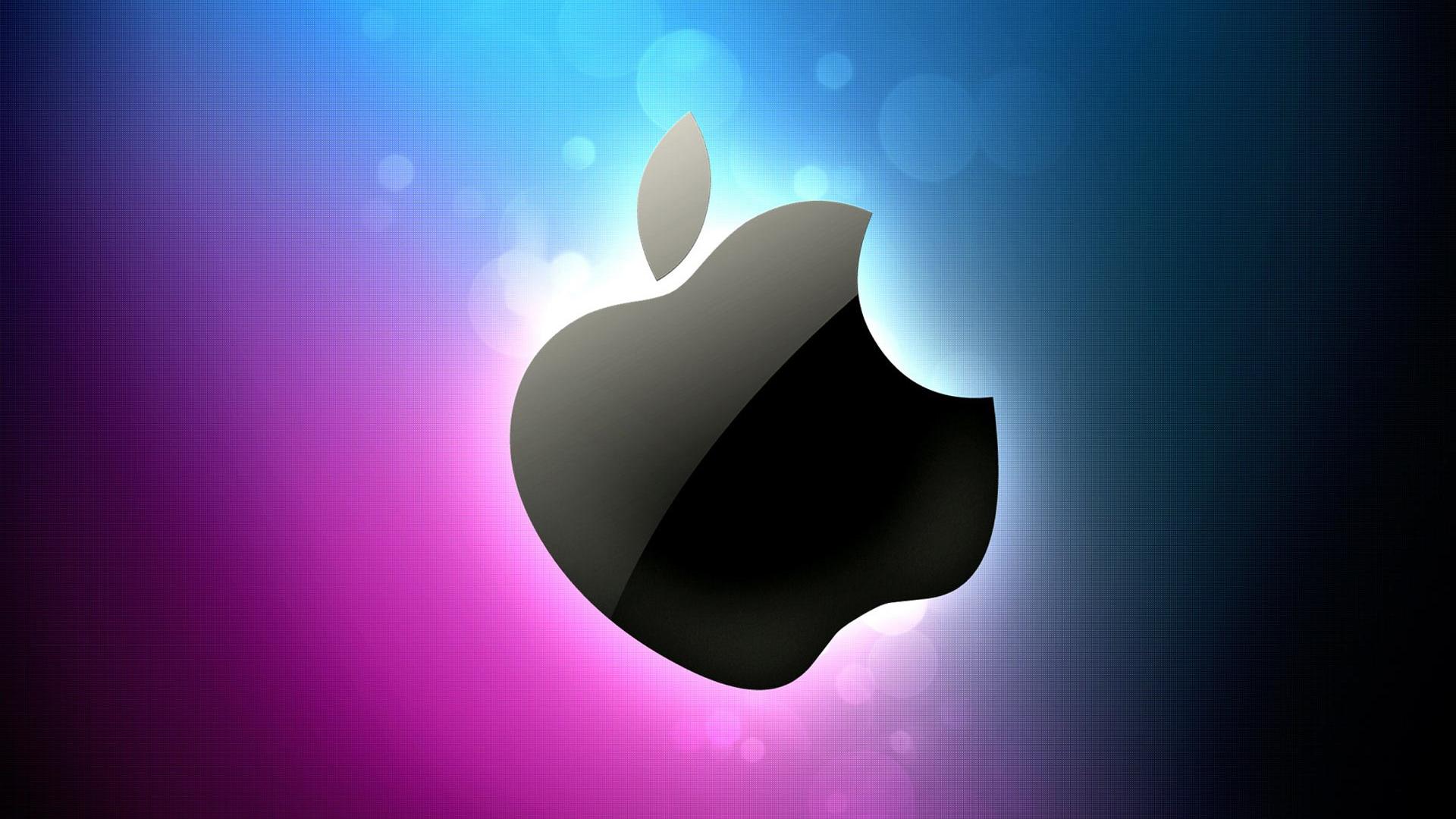 Cool Apple Logo Desktop Background