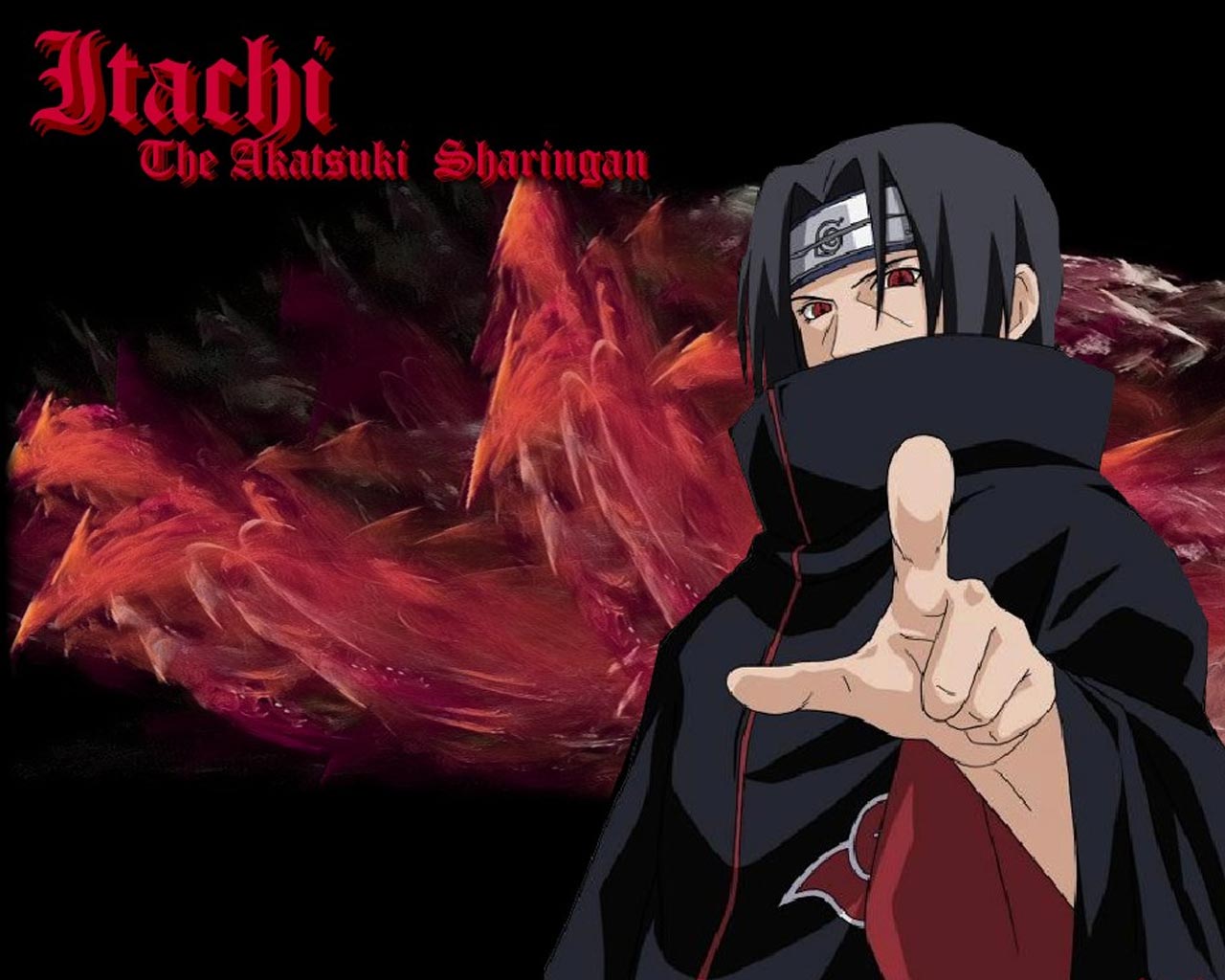 Uchiha Itachi Wallpaper Naruto Black