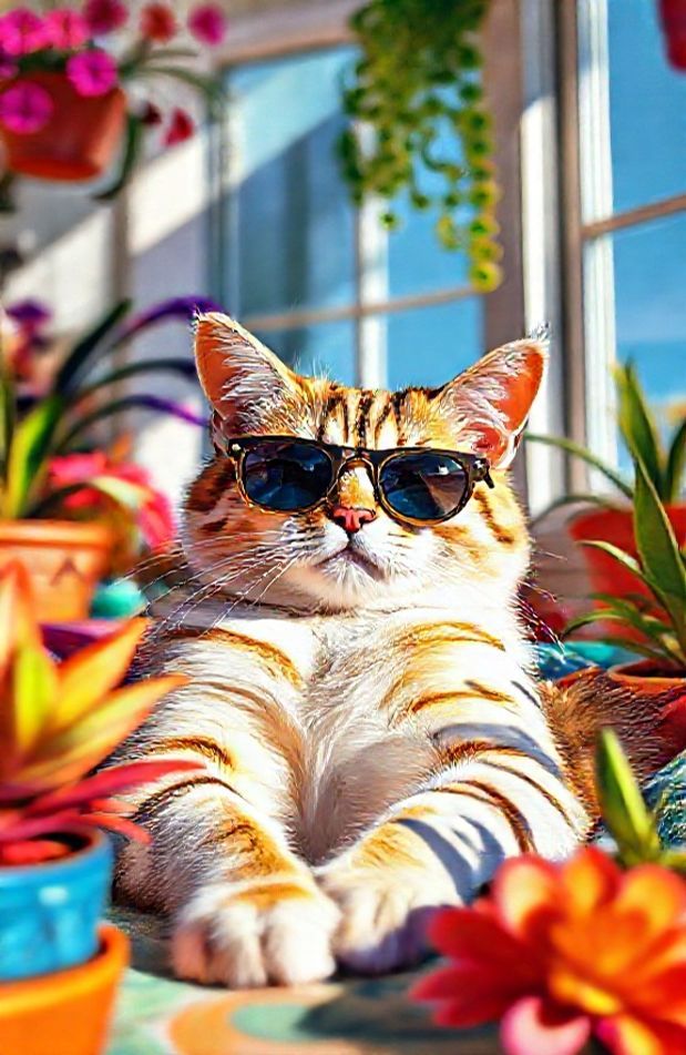 Cool Cat Hd Wallpaper