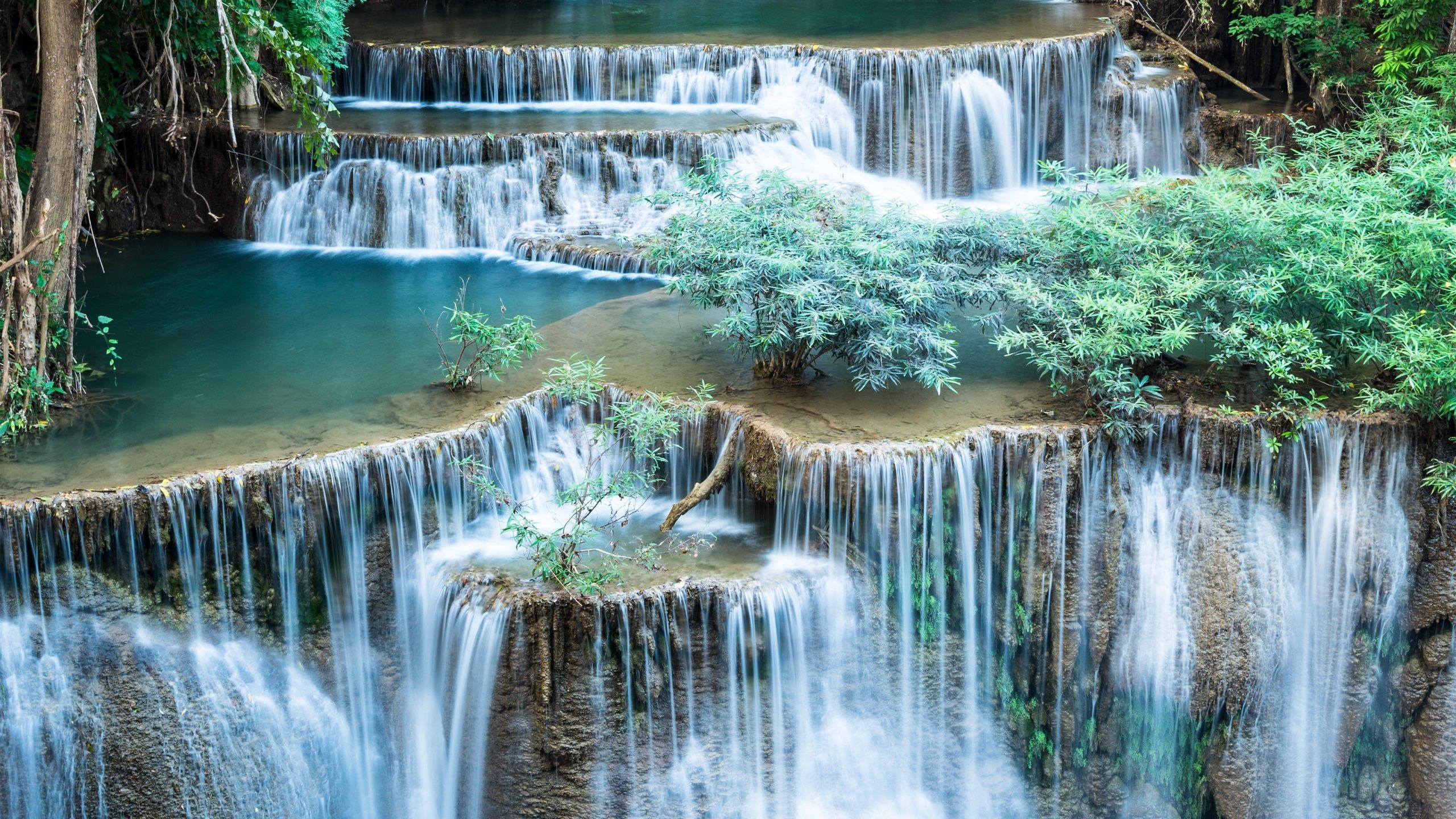 Waterfalls Beautiful Scenery Wallpaper For Desktop Amp Mobile