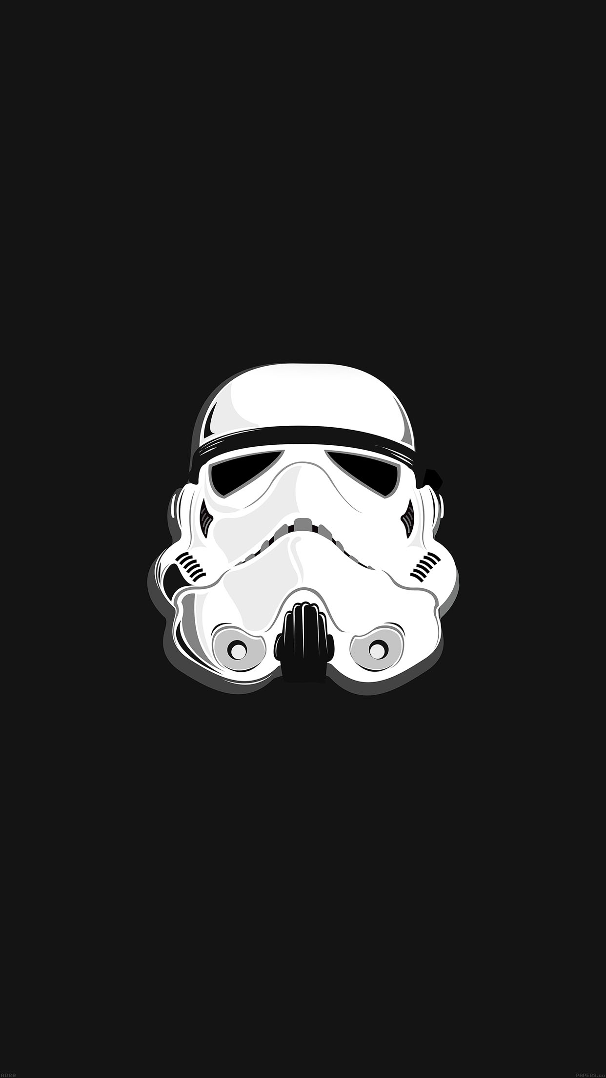 Storm Trooper Starwars Illust iPhone6 Plus Wallpaper Jpg