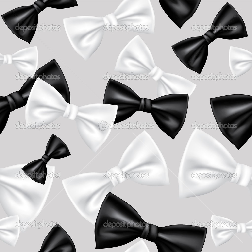 Bow Tie Pattern Background Seamless bow tie pattern