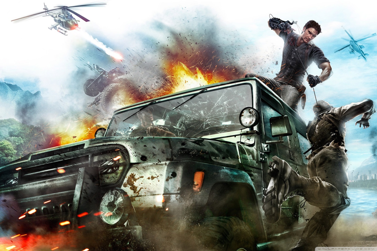 Just Cause Game Ultra HD Desktop Background Wallpaper For 4k UHD