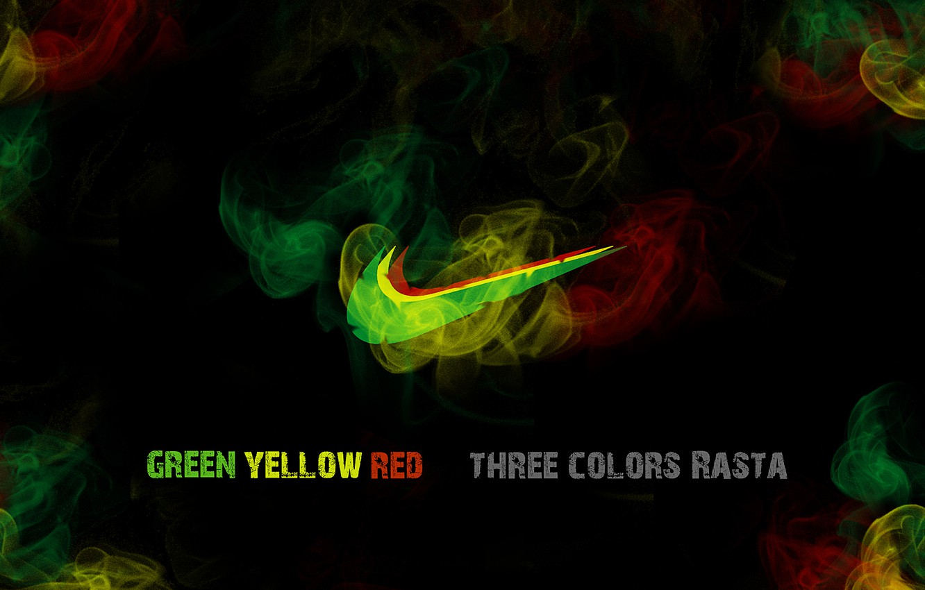 Wallpaper Red Yellow Sport Smoke The Theme Green