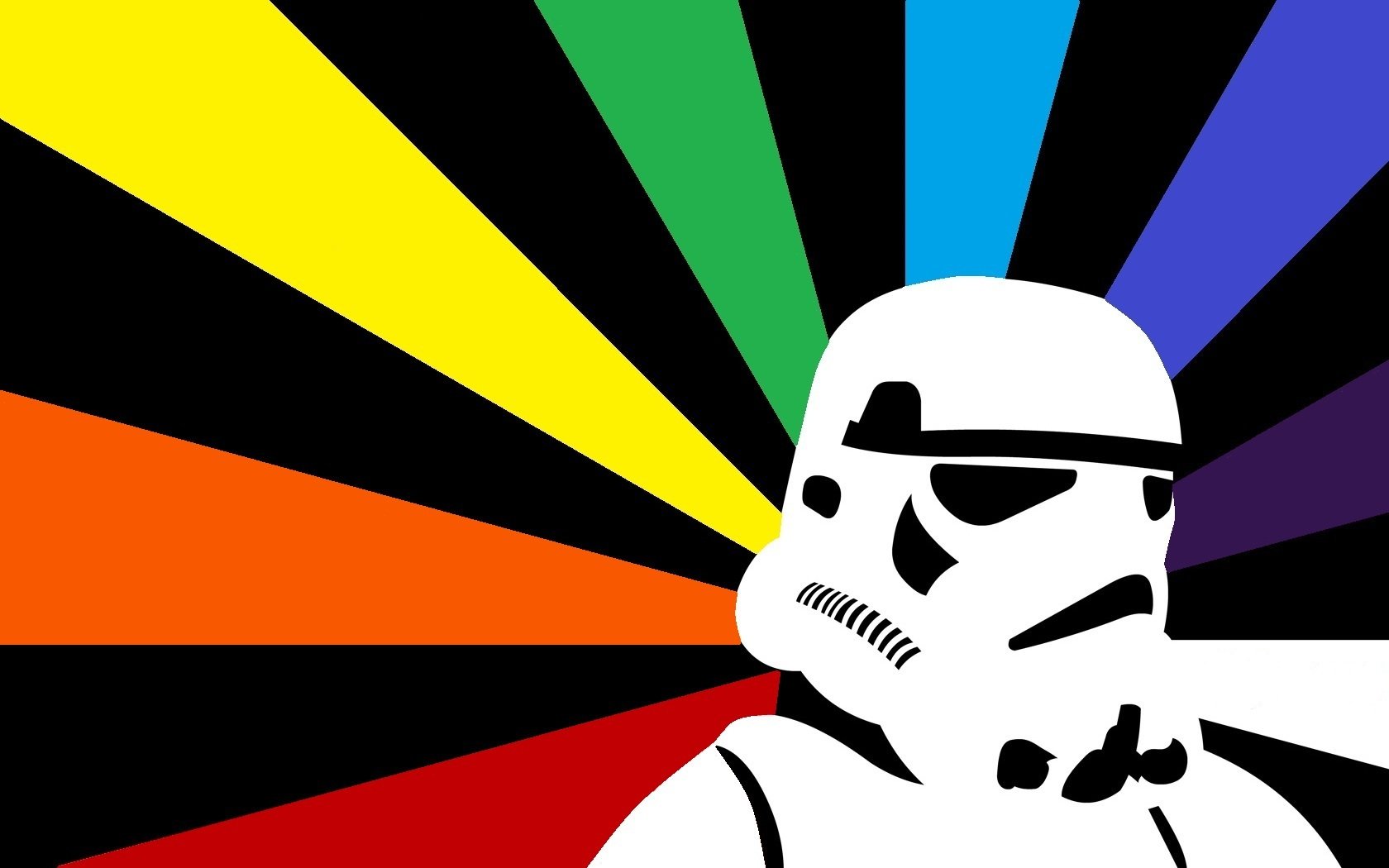 Rainbows Clone Trooper Wallpaper