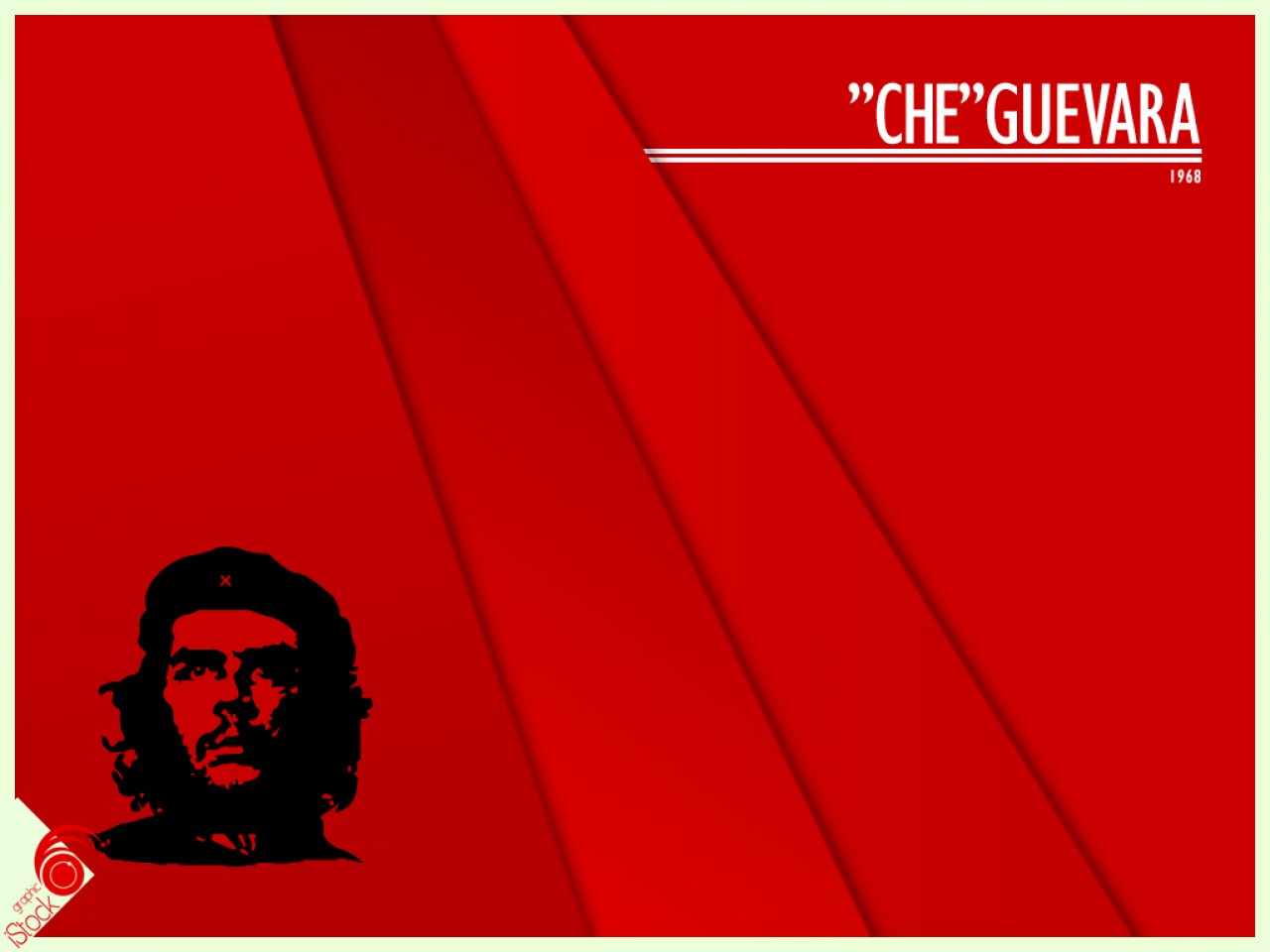 Che Guevara Wallpaper Stock Photos