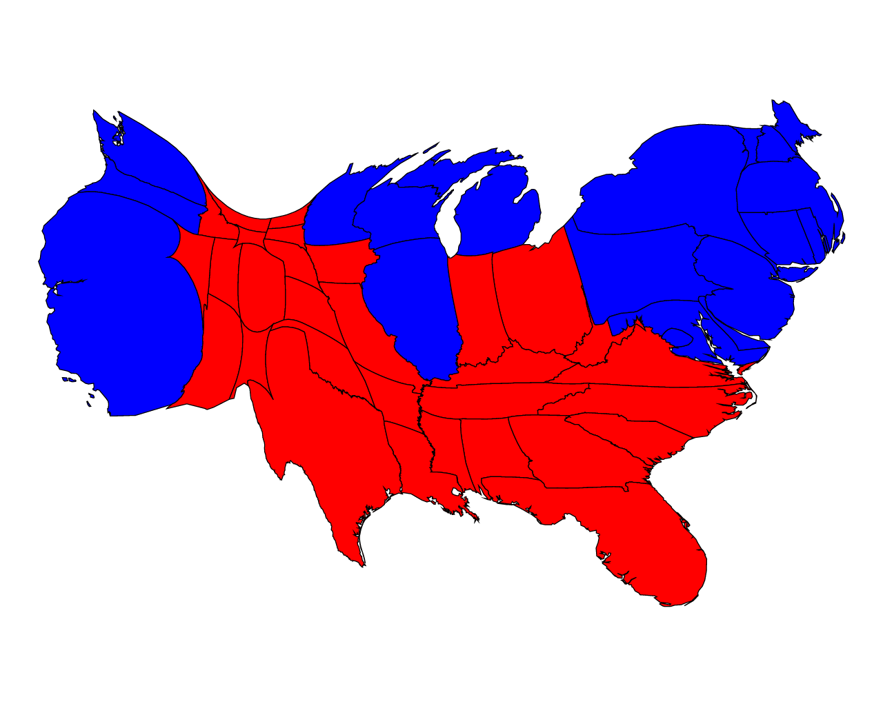Election Map Wallpaper