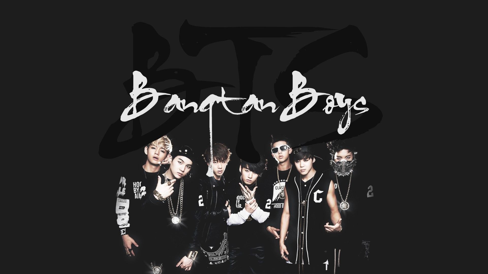 Bts Anime Computer Wallpaper On