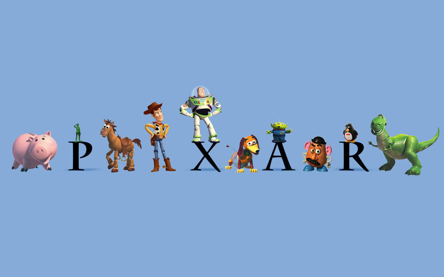 Pixar Characters Wallpaper
