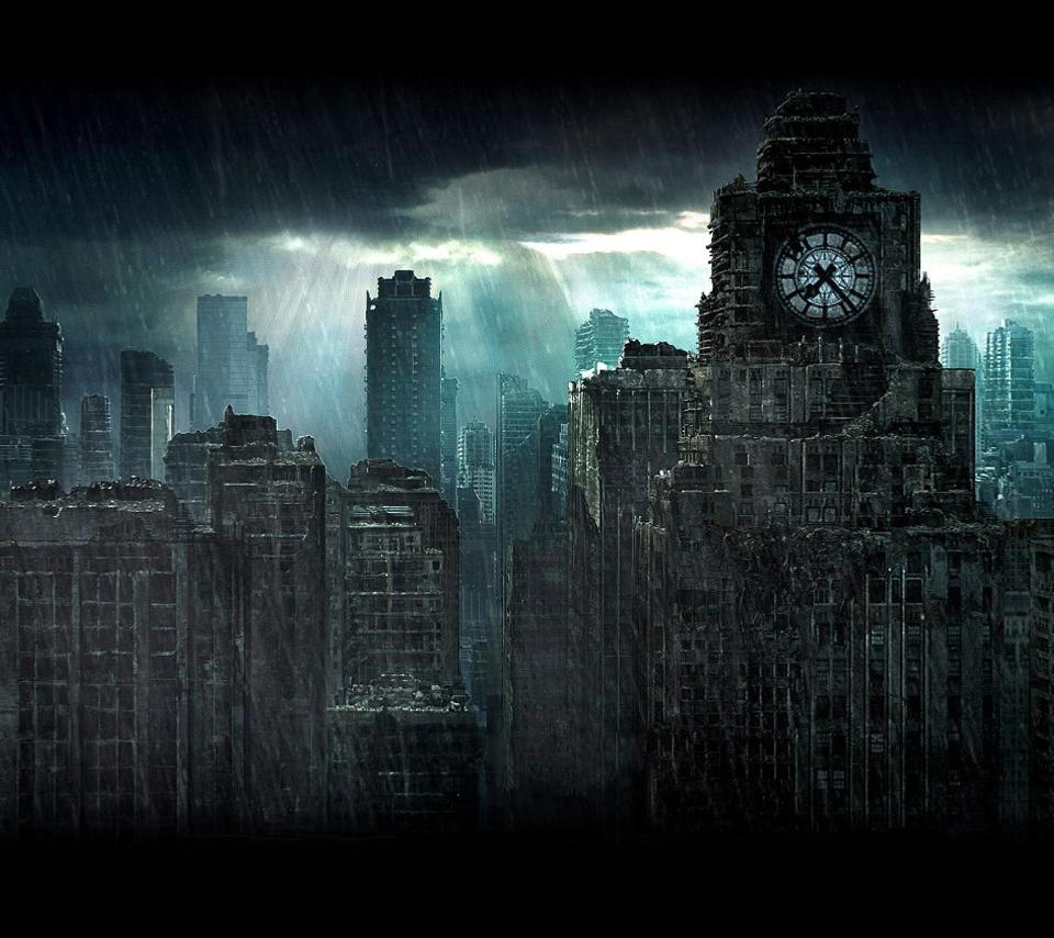 Dark City Android Wallpaper HD For Mobile