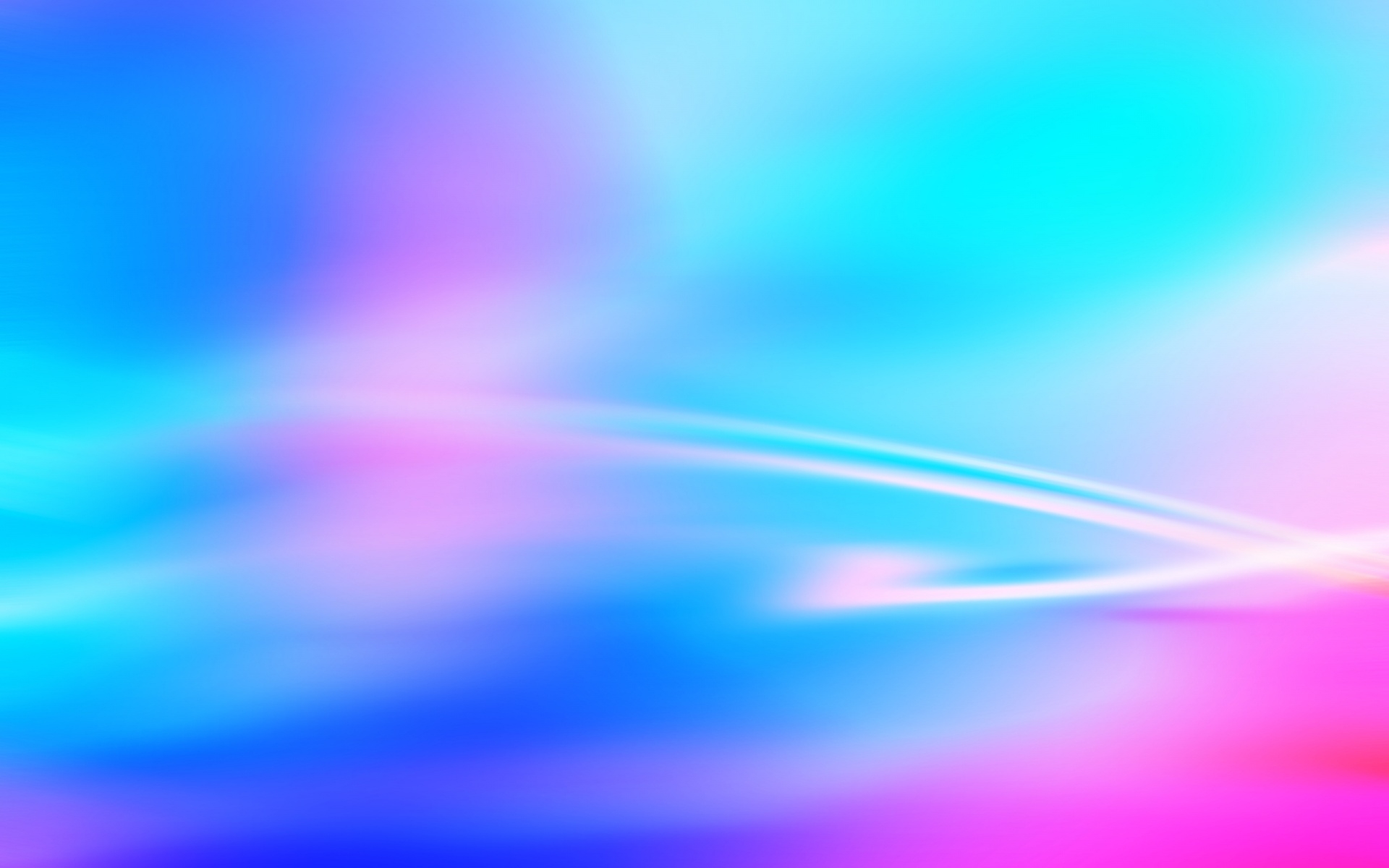 Abstract light blue background with smooth gradient and glowing lines