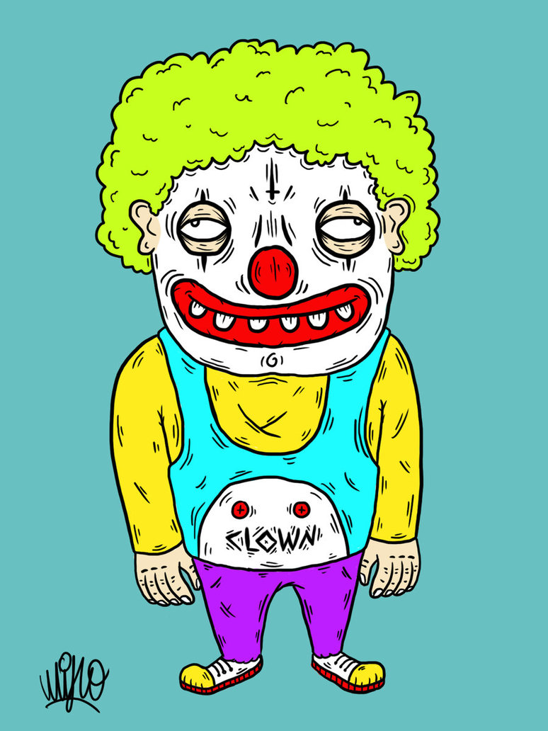 Bad Clown By Wifflo
