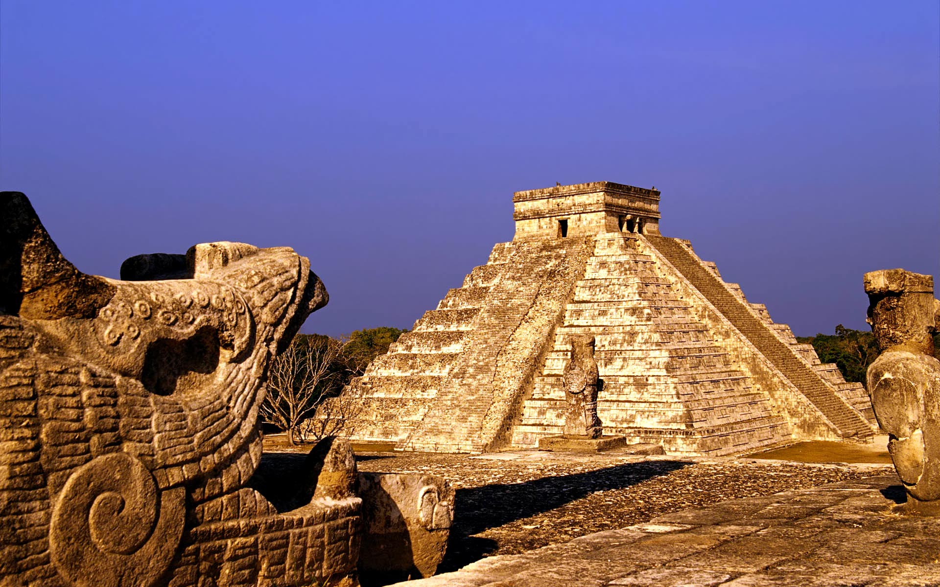 Mexico Pyramids Background HD Wallpaper And Make This For