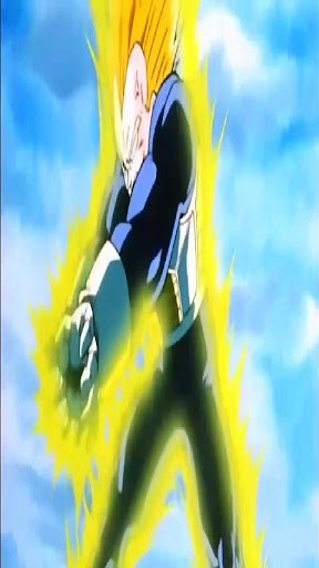 Bigger Super Saiyan Vegeta Wallpaper For Android Screenshot