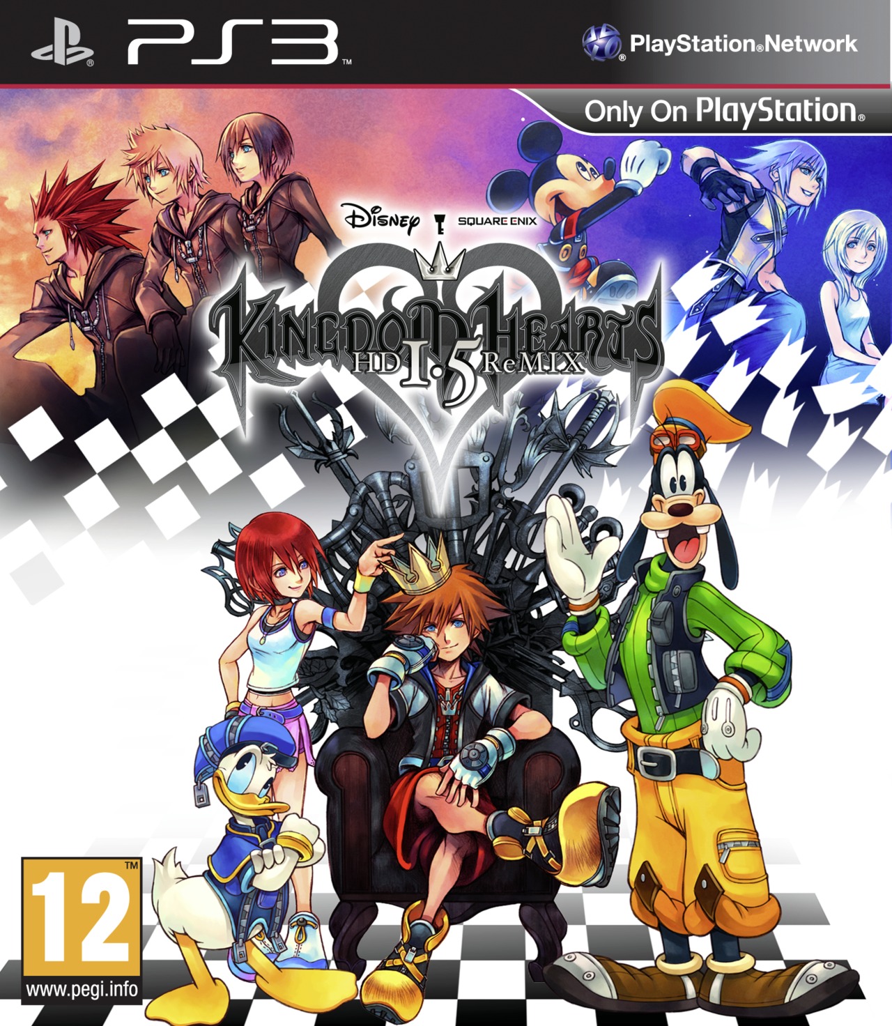 Jaquette Kingdom Hearts HD Remix Playstation Ps3 Cover Avant G