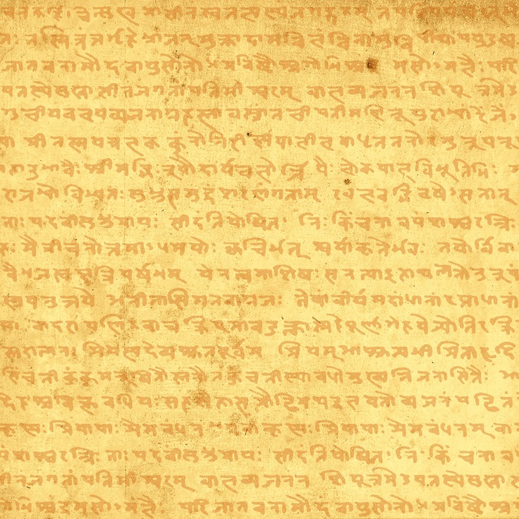 Sanskrit scroll left to Kelsey Rena letter in disguise
