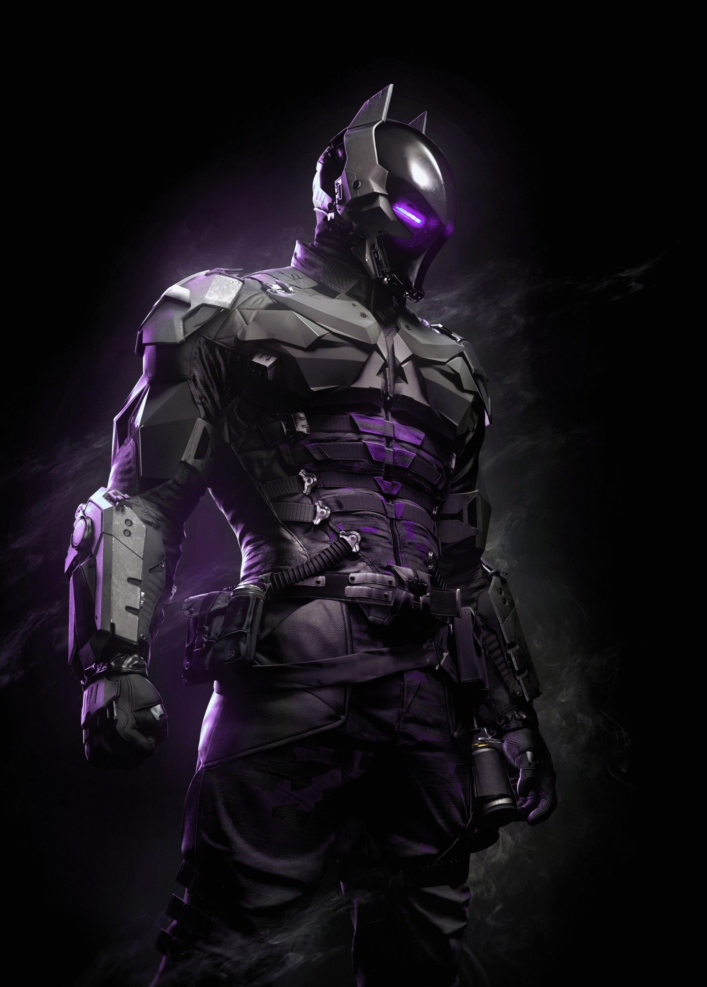 Dark Knight purple version in 2022 Batman comic art Dc comics