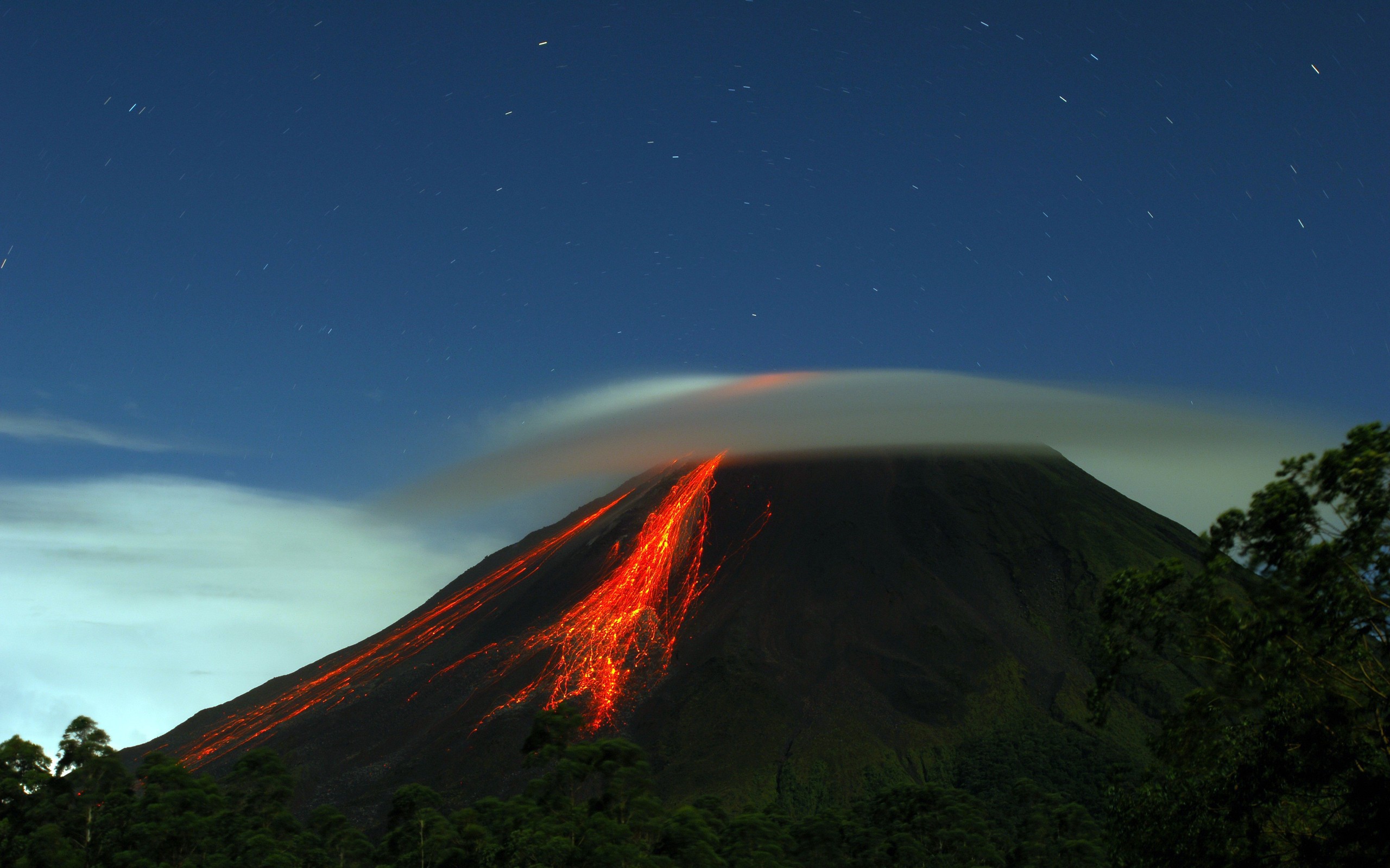 Volcanic Eruptions Landscape Wallpaper Photos High
