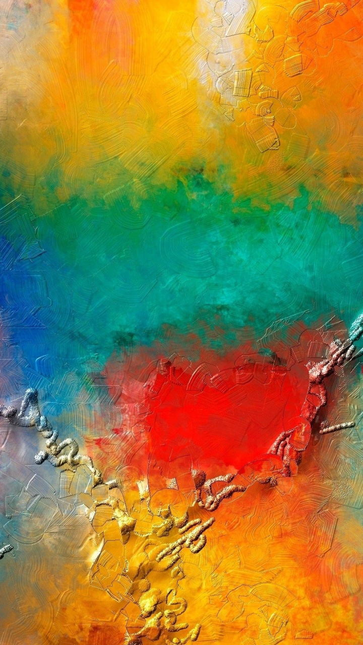Colorful Painting Galaxy S3 Wallpaper