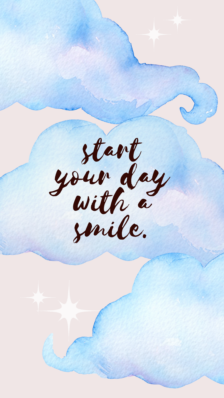 Start Your Day With A Smile iPhone Wallpaper Off The Cusp