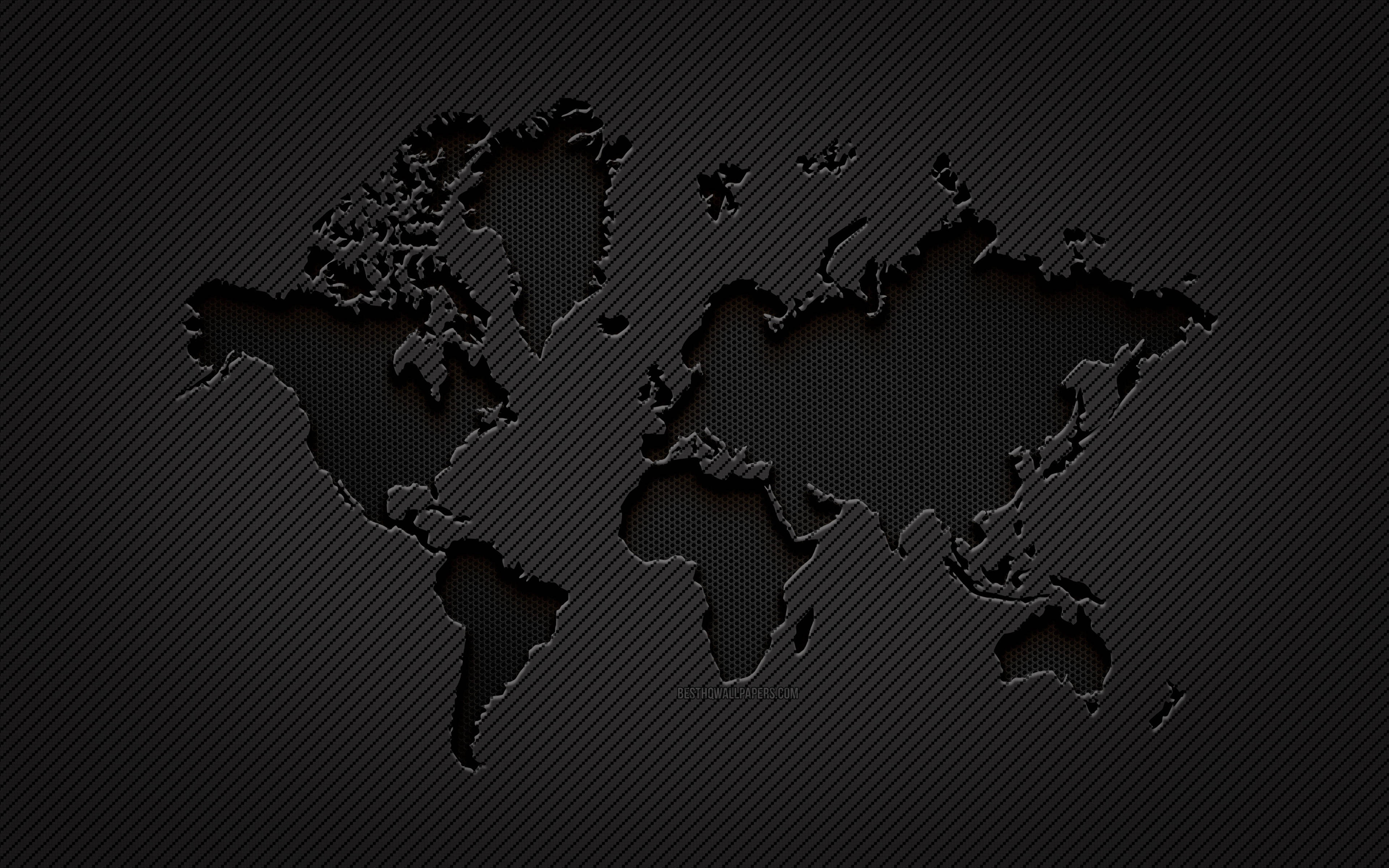 High Resolution World Map Background Wallpaper