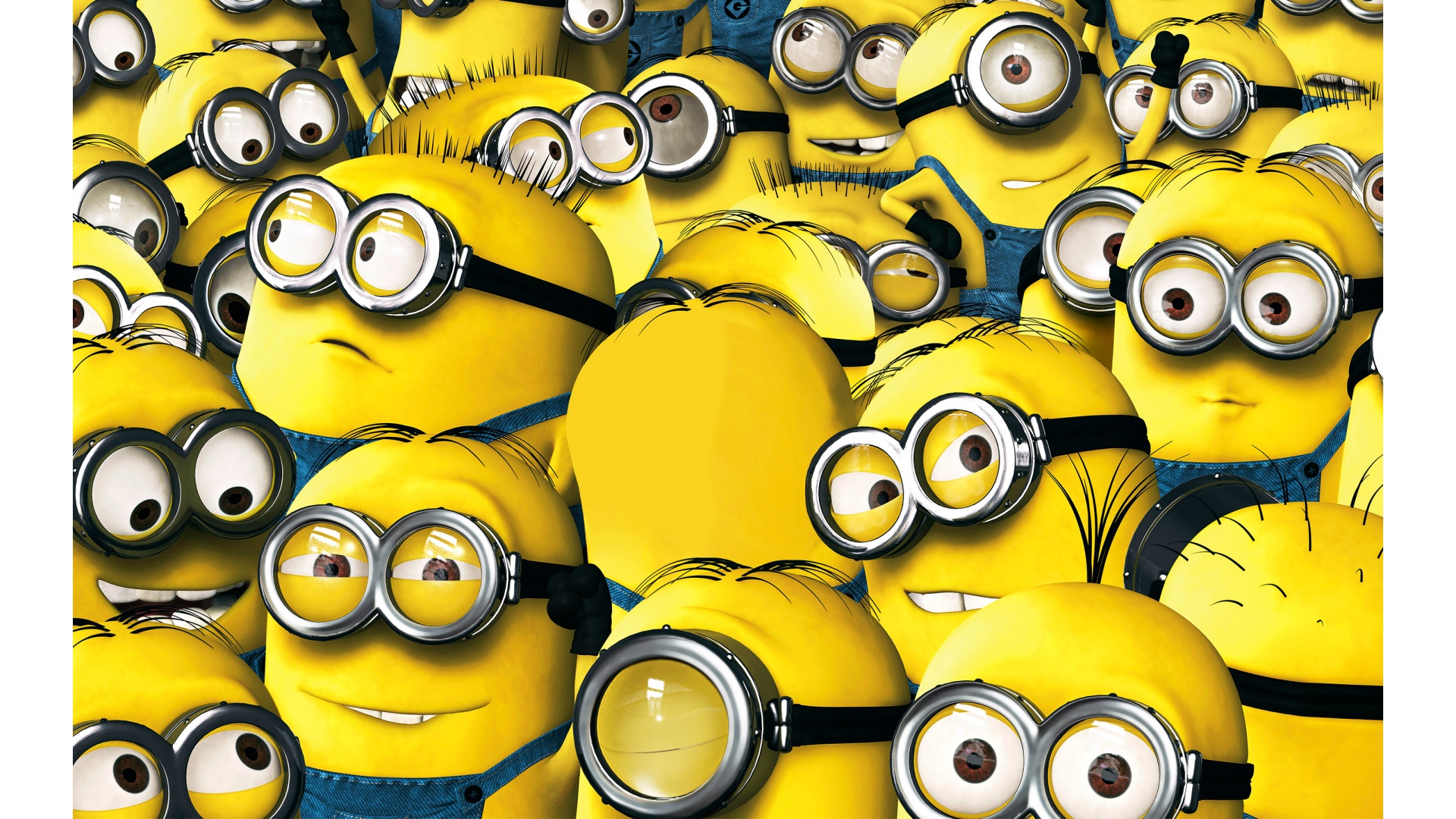 Selected Resoloution Minions Movie Team Group Photo
