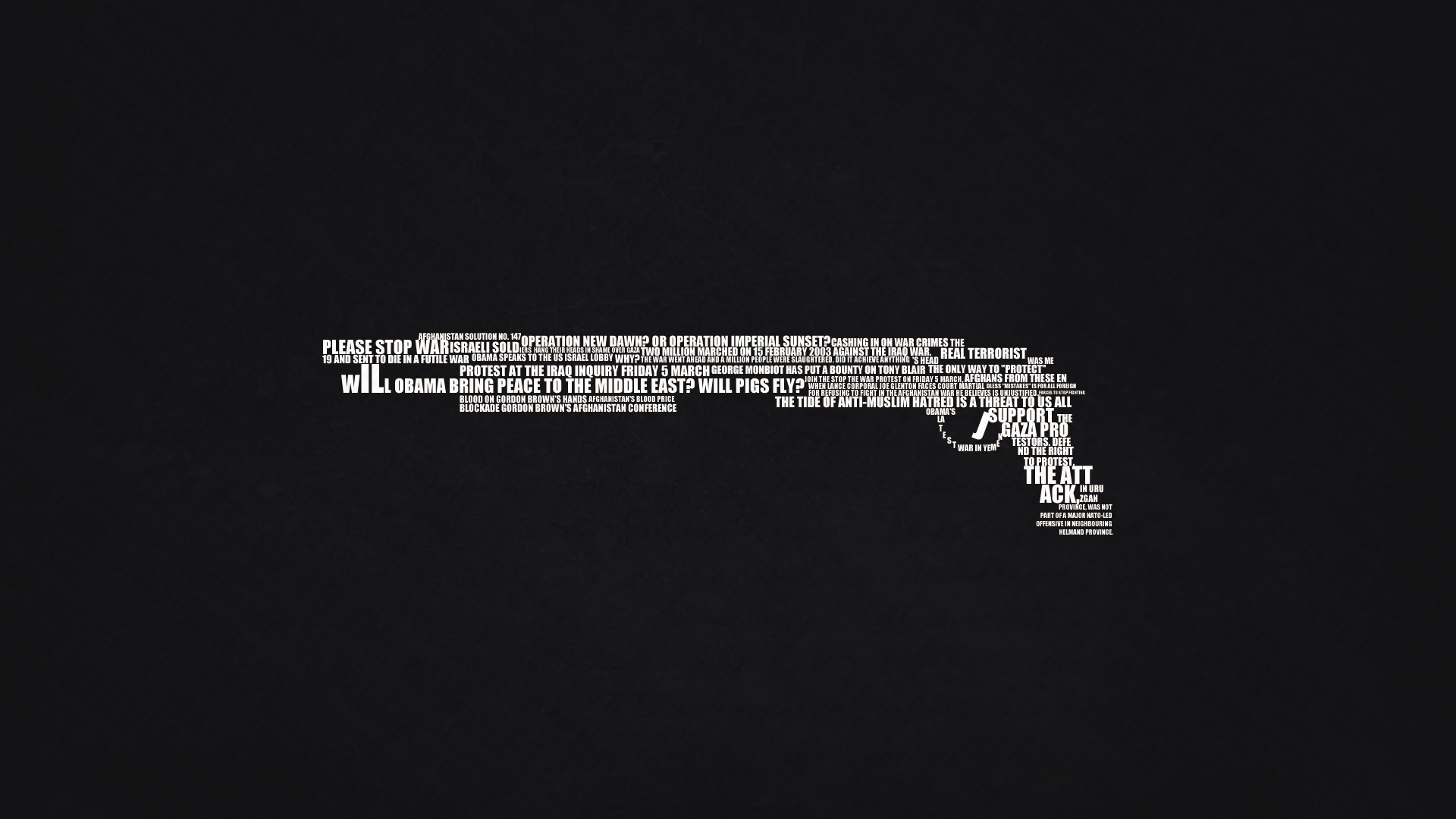 Dark Minimalist Wallpaper
